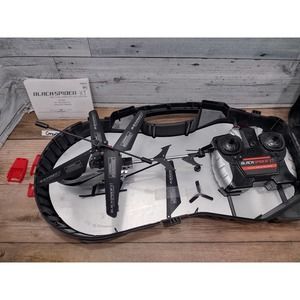 Black Spider XT Tactical Wireless Remote Control Helicopter(213669) w/Carry Case